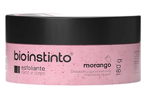ESFOLIANTE - MORANGO 180G / BIO INSTINTO