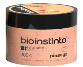ESFOLIANTE - PÊSSEGO 300G / BIO INSTINTO