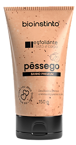 ESFOLIANTE ROSTO E CORPO- PÊSSEGO / BIO INSTINTO