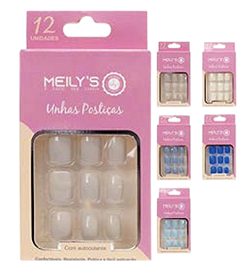 UNHAS POSTIÇAS - MU40010- / MEILY`S
