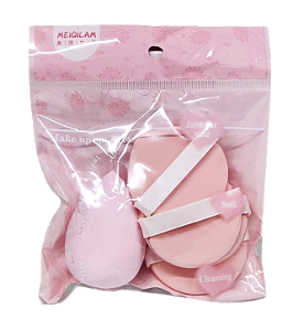 KIT COM ESPONJAS PARA PÓ E BASE