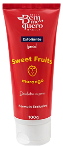 ESFOLIANTE FACIAL MORANGO/ BELLA BEM ME QUERO MAKEUP