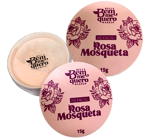 PÓ FACIAL ROSA MOSQUETA / BELLA BEM ME QUERO MAKEUP