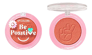 BLUSH COMPACTO BE POSITIVE - COR 01 / SP COLORS