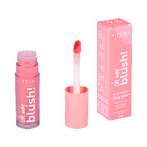 BLUSH LÍQUIDO OH MY BLUSH! - BABY GLOW / VIZZELA
