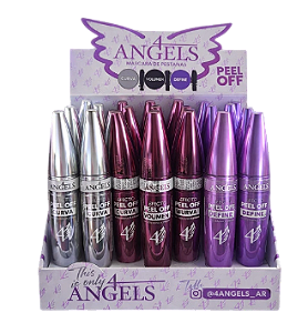MÁSCARA DE CÍLIOS -EFEITO PEEL OFF- / 4ANGELS