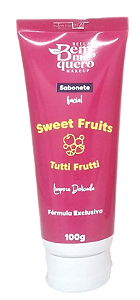 SABONETE FACIAL - TUTTI FRUTTI / BELLA BEM ME QUERO