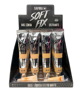 BASE LÍQUIDA MATTE - SOFT FIX / SAFIRA