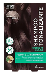 SHAMPOO TONALIZANTE -CASTANHO ESCURO / RUBY KISS