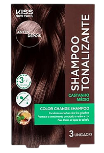 SHAMPOO TONALIZANTE -CASTANHO MÉDIO / RUBY KISS