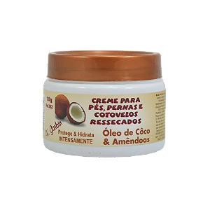 CREME PARA PÉS PERNAS E COTOVELOS RESSECADOS - ÒLEO DE CÔCO / V.GARBIN