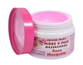 CREME PARA MÃOS E PELE RESSECADAS - ROSA MOSQUETA / V.GARBIN