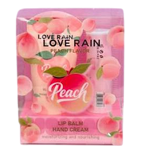 LIP BALM PEACH /LOVÉ RAIN