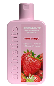 HIDRATANTE DESODORANTE CORPORAL - MORANGO / BIO INSTINTO