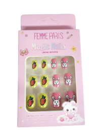 UNHAS INFANTIS MAGIC NAILS -FM030 / FEMME PARIS