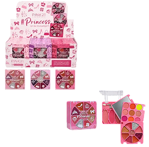 KIT MAQUIAGEM PRINCESS / PINK 21