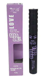 MÁSCARA DE CÍLIOS BADD GALL - PRETA / MAX LOVE