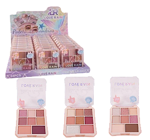 PALETA DE SOMBRAS -LR5866 /LOVE RAIN