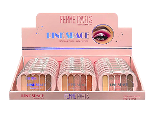 PALETA DE SOMBRAS - PINK SPACE / FEMME PARIS