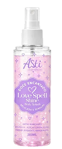 BODY SPLASH - LOVE SPELL SHINE / ASTI COSMÉTICO