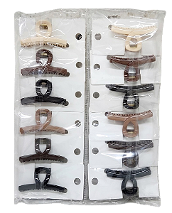 PACOTE COM 12 ACESSÓRIOS PARA CABELO (J6372)