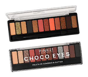PALETAS DE SOMBRAS & GLITTER / PINK 21