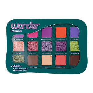 PALETA DE SOMBRAS - EDEN - LINHA WONDER / RUBY ROSE