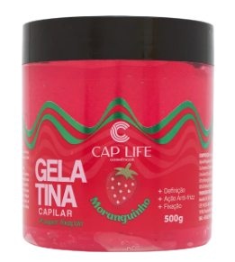 GELATINA CAPILAR - MORANGUINHO / CAP LIFE