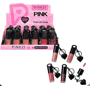 LIP GLOSS -CS6952 PINK SHOCK /PINK 21
