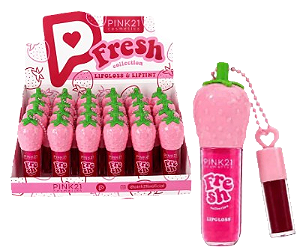 LIP GLOSS COM TINT FRESH -CS7047 / PINK 21