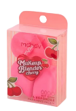 KIT COM 4 ESPONJAS PARA MAQUIAGEM - CHERRY / MAHAV