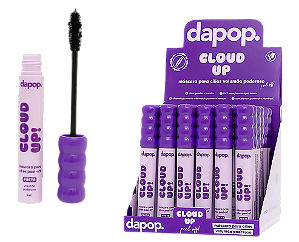 MÁSCARA DE CÍLIOS PEEL-OFF CLOUD UP- PRETO/ DAPOP