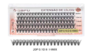 CÍLIOS POSTIÇOS -DF107-FF22 /DAFU
