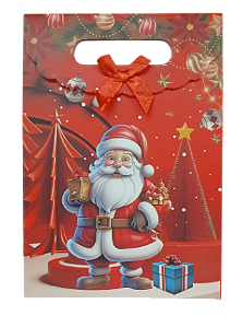 SACOLA DE PRESENTE DE NATAL 19X9X27CM -LC8427 / CHINA