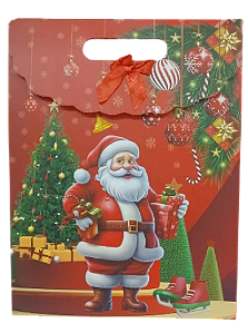 SACOLA DE PRESENTE DE NATAL 24X11X31CM -LC8428 / CHINA