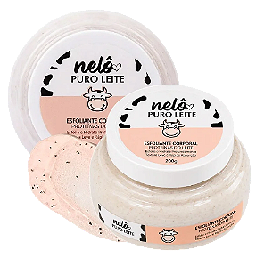 ESFOLIANTE CORPORAL PROTEÍNAS DE LEITE - PURO LEITE / NELÔ