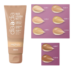 BASE LÍQUIDA MATTE - DIA A DIA / MAHAV