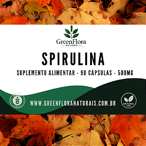 SPIRULINA 500MG 90 CÁPSULAS