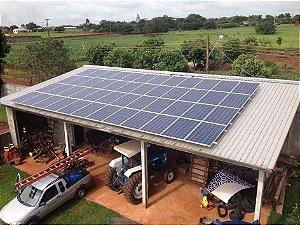 18.240 kWh/mês /// Kit Gerador FV Telhado 150,48 kWp – Completo - TRIF. 380V  wifi