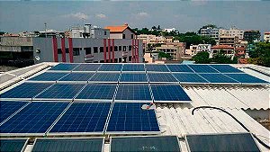 3.840 kWh/mês /// Kit Gerador FV Telhado 31,68  kWp – Simples - TRIF. 380V  wifi