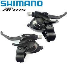 Alavanca de Cambio Shimano Tourney C/maçaneta de freio   ST-EF41-7/Velocidades 3x7 Par