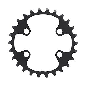 Coroa (Engrenagem) Shimano Deore  FC-M4100  BCD64/Assimétrico  26D  2x10