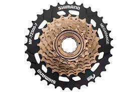 Roda Livre (Catraca ) Shimano Tourney MF-TZ500-7 Velocidades  Megarange