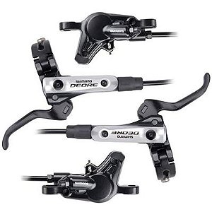 Freio a Disco D/T Shimano Deore M615 C/Alavanca Ice Tech