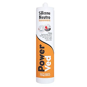 Silicone Neutro Incolor 280ml Power Ved