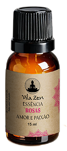 Essências Vila Zen 15 ml Rosas - Amor e Paixão