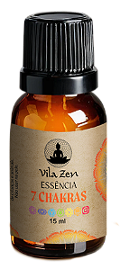 Essências Vila Zen 15 ml 7 Chakras - Equilíbrio