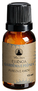 Essências Vila Zen 15 ml - Gardênia e Peônia - Pureza e Amor