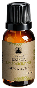 Essências Vila Zen 15 ml - Limão Siciliano - Energia e Leveza