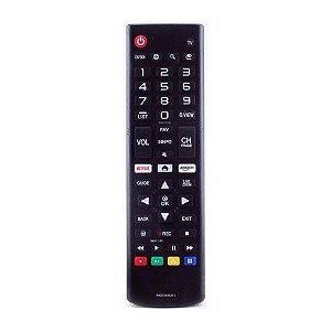 Controle Remoto Tv Led LG  Smart Tv Função Netflix e Amazon